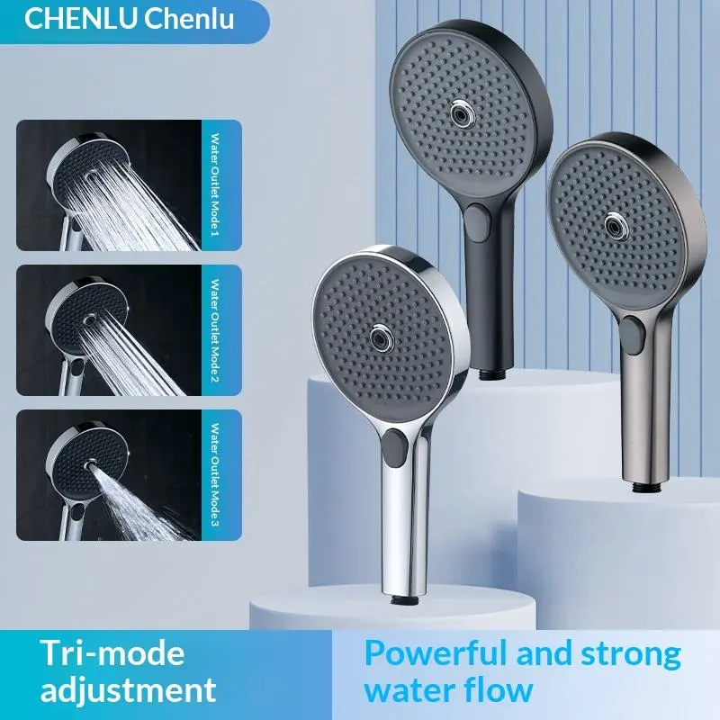 ຫນຶ່ງຄລິກຢຸດ Push ປຸ່ມຕ້ານການ clog Shower